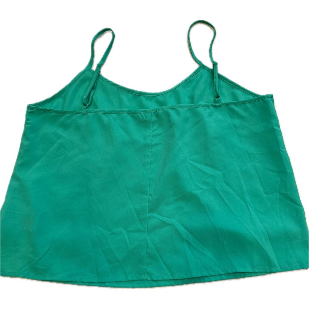 NANETTE Nanette Lepore Green Lace Blouse - Emerald Isle - Picture 14 of 15